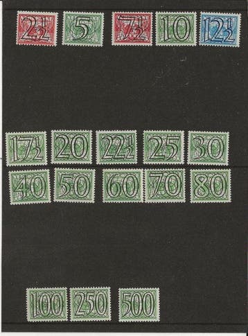 Nederland - nederland tralie zegels en combinaties van, Postzegels en Munten, Postzegels | Nederland, Gestempeld