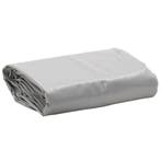 vidaXL Dekzeil 650 g/m² 5x6 m grijs, Verzenden, Nieuw