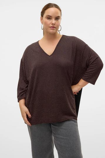 VERO MODA curve ECO glitter shirt Maat:, Verzenden, Nieuw, Overige kleuren