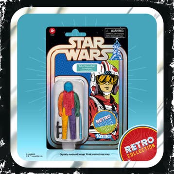 (Purple Version) Star Wars Retro Collection Luke Skywalke..., Verzenden, Zo goed als nieuw