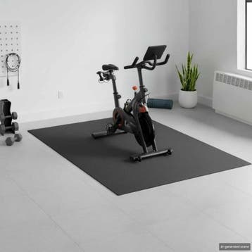 vidaXL Sportbeschermmat Zwart 213 x 152 x 0,6 cm, Sport en Fitness, Fitnessmaterialen, Verzenden, Nieuw