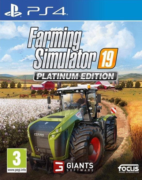 Farming Simulator 19 Platinum Edition - PS4, Spelcomputers en Games, Games | Sony PlayStation 4, Verzenden