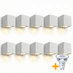 10 Stuks | Wandlamp / muurlamp / buitenlamp | Incl. 10x, Ophalen of Verzenden, Nieuw, Modern