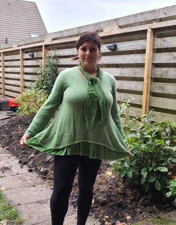 Prachtige warme  wollen top - trui voor dames gevoerd en, Kleding | Dames, Nieuw