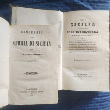 Giovanni Aceto, Pietro Sanfilippo - Lotto Libri sulla storia, Antiek en Kunst