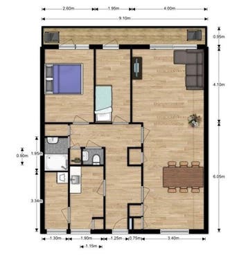 Te huur: Appartement Sint Annadal in Maastricht, Limburg, Maastricht, Appartement
