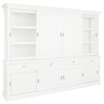 Buffetkast wit Bunnik 300cm, Huis en Inrichting, Kasten | Buffetkasten, Ophalen of Verzenden, Nieuw