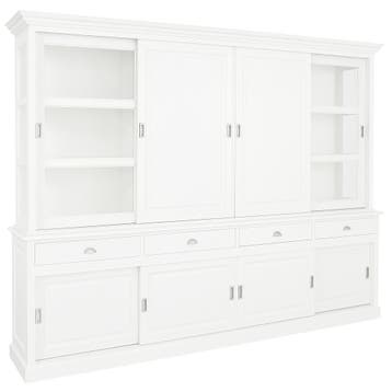 Buffetkast wit Bunnik 300cm, Ophalen of Verzenden, Nieuw