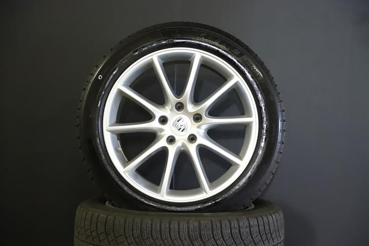 Velgen Porsche Cayenne 2011- Michelin Winter banden, Auto-onderdelen, Banden en Velgen, 20 inch, Winterbanden, 305 mm, Personenwagen