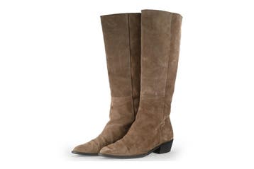 Notre-V Laarzen in maat 40 Beige, Verzenden, Beige, Zo goed als nieuw, Hoge laarzen