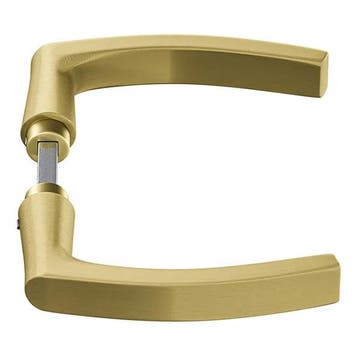 Deurbeslag | Deurklink | AXA | Blok (Aluminium, Goud), Verzenden, Nieuw