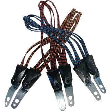 Falkx Trio snelbinder - RVS haken - 62 cm - assorti kleuren, Ophalen of Verzenden, Nieuw