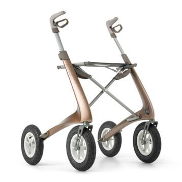 byACRE Carbon Overland Rollator met Dagelijkse tas – Bruin, Ophalen of Verzenden, Nieuw