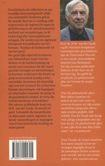 De wereld als getal 9789035144705 H.W. von der Dunk, Boeken, Verzenden, Gelezen, H.W. von der Dunk
