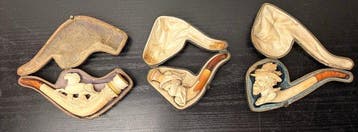 figuratief - Zonder minimumprijs - Meerschuim pijp - Steen, Nieuw