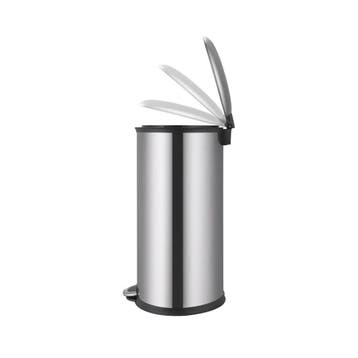 EKO Ellipse Step Bin 30 ltr - Mat RVS, Verzenden, Nieuw