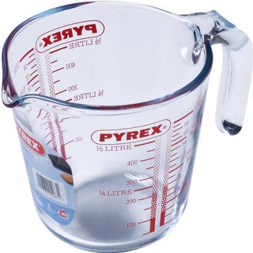 Pyrex Maatbeker Glas 0,5L, Verzenden, Nieuw