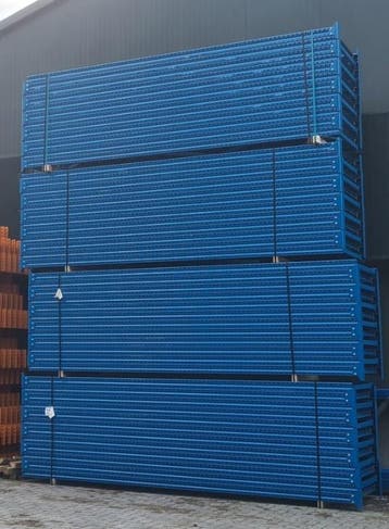 Palletstelling nedcon pr, gebruikt - Ligger Oranje, Zakelijke goederen, Kantoor en Winkelinrichting | Magazijn, Stelling en Opslag
