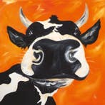 Ines Ramm - “Franzi”. Gesigneerd in de plaat. - 40 x 40 cm.