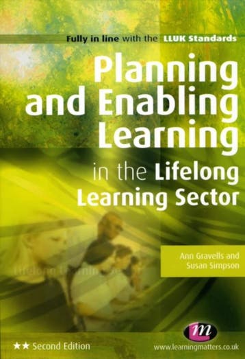 Planning And Enabling Learning In The Lifelong Learning Sect, Ophalen of Verzenden, Nieuw