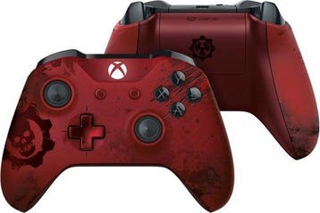 Microsoft Draadloze Controller - Gears of War 4 Crimson Omen, Verzenden, Zo goed als nieuw
