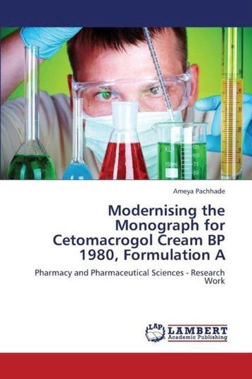 9783659398155 Modernising the Monograph for Cetomacrogol ..., Verzenden, Nieuw, Ameya Pachhade