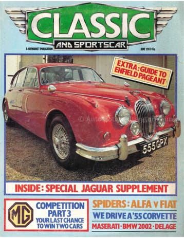 1983 CLASSIC AND SPORTSCAR MAGAZINE (06) JUNI ENGELS, Nieuw, Author