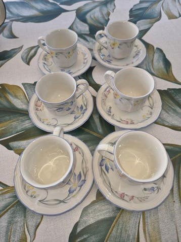 Villeroy & Boch - Koffieservies voor 6 (12) - Riviera -