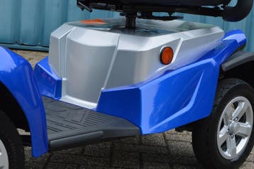 Kymco New Maxer 19 km/h Scootmobiel | 67 km bereik | Blauw, Kymco, Nieuw, Ophalen of Verzenden, 16 km/u of meer