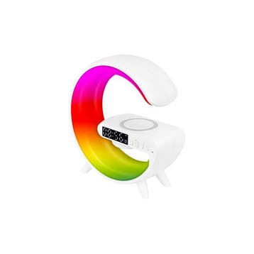 Nachtlamp met wekker en speaker | 5 Watt | RGB en warm wit, Ophalen of Verzenden, Nieuw, Lamp