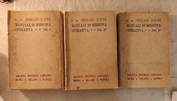 Stefano DEste - Manuale di medicina operativa [...], Antiek en Kunst