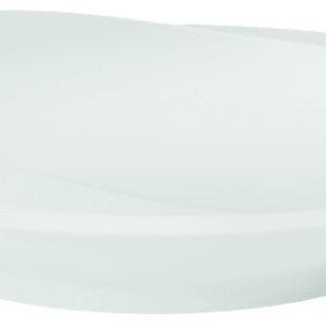 Aidapt antislip bord met zuignap- Verhoogde achterrand - Wit, Verzenden, Nieuw
