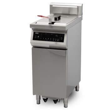 HCB Inductie friteuse - vetfiltersysteem - 20 liter - 400V -, Verzenden, Nieuw in verpakking, Fornuis, Frituur en Grillen