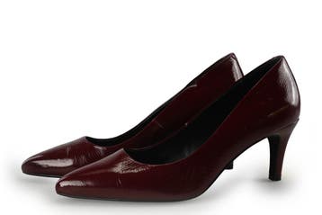 Manfield Pumps in maat 40 Rood, Kleding | Dames, Pumps, Verzenden, Zo goed als nieuw, Manfield