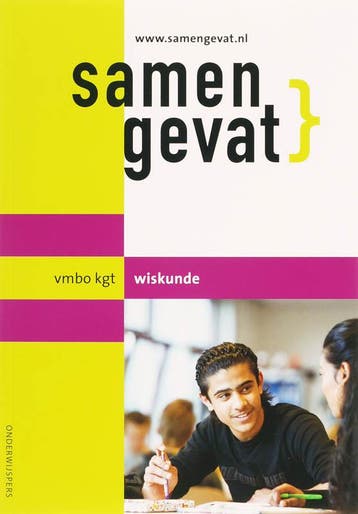 Samengevat wiskunde Vmbo Kgt 9789006073652, Boeken, Verzenden, Zo goed als nieuw