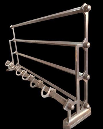 Art-deco bauhaus hat rack coat rack hanger . Designer: János