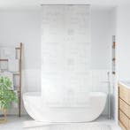 vidaXL Rolgordijn voor douche 120x240 cm splash, Verzenden, Nieuw, Grijs