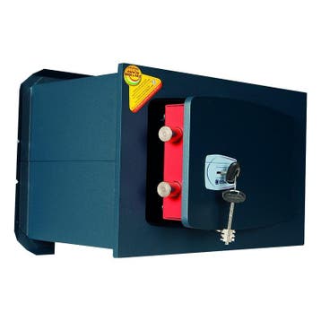 Muurkluis Technomax Gold GK 4L met dubbelbaard sleutelslot, Huis en Inrichting, Ophalen of Verzenden, Nieuw, Brandkast