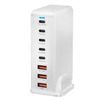 DrPhone GaNForce - 268W - 8 Poort Laadstation – Desktop Opla, Telecommunicatie, Verzenden, Nieuw