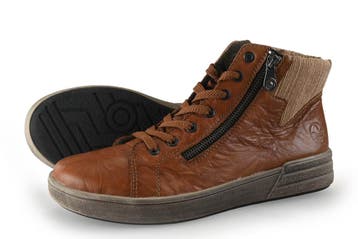 Rieker Snowboots in maat 41 Cognac, Kleding | Dames, Overige kleuren, Verzenden, Snowboots, Zo goed als nieuw