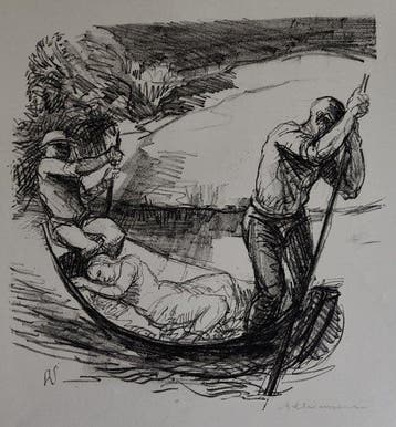 Adolf Schinnerer (1876–1949) - Boot