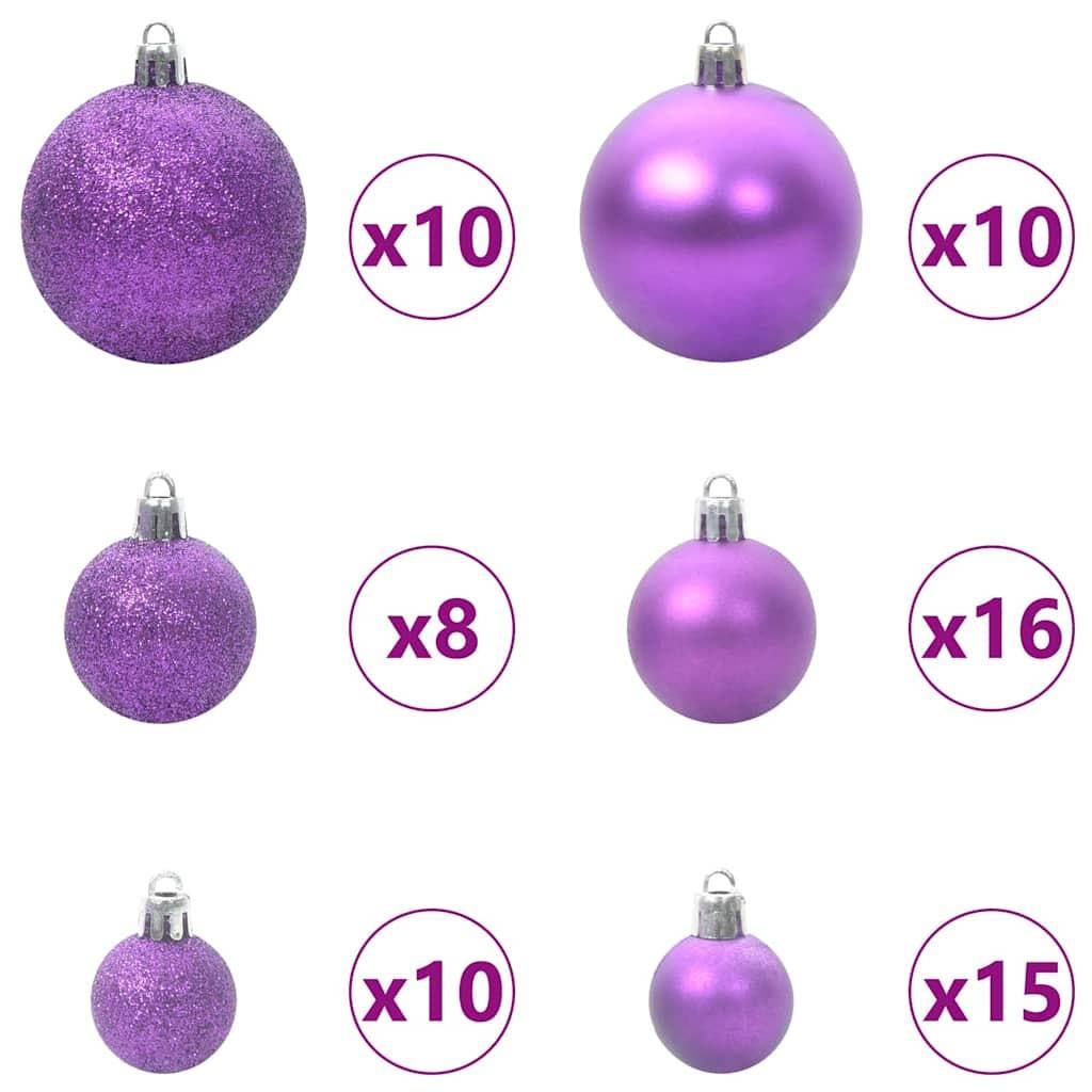 vidaXL Kunstkerstboom half met standaard smal 180 cm groen
