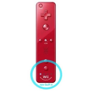 Wii Controller / Remote Motion Plus Rood Origineel, Ophalen of Verzenden, Zo goed als nieuw