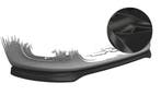 Cup spoilerlip met ABE voor Fiat Panda 3 (Type 312/319) CSL7, Auto-onderdelen, Carrosserie en Plaatwerk, Verzenden, Nieuw