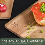 Snijplankenset met houder - Snijplank hout - Snijplanken - A, Huis en Inrichting, Verzenden, Zo goed als nieuw