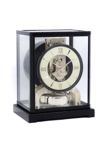 Atmos klok - Jaeger-LeCoultre - Messing, zilver en zwart