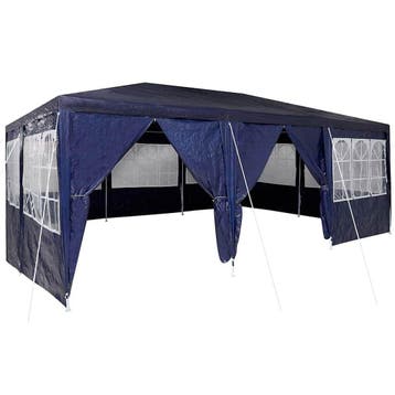 Partytent 6x4m - 63% korting, retourdeal, Opvouwbaar, Partytent, Nieuw, 4 tot 6 meter
