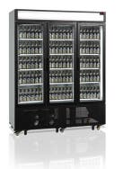 Flessenkoelkast met 3 deuren | Glas | 1329 Liter, Zakelijke goederen, Horeca | Keukenapparatuur, Verzenden, Nieuw in verpakking