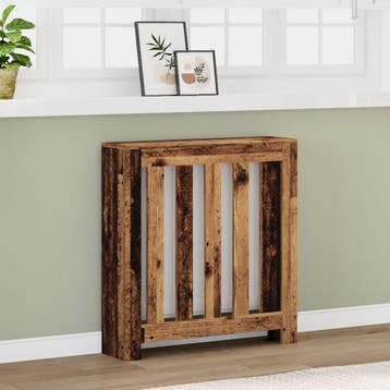 vidaXL Radiatorombouw 78x20x82 cm bewerkt hout oud hout, Verzenden, Nieuw
