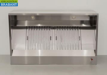 RVS Afzuigkap Dampkap Premium-line motor 1500 kuub doos, Ophalen of Verzenden, Nieuw in verpakking